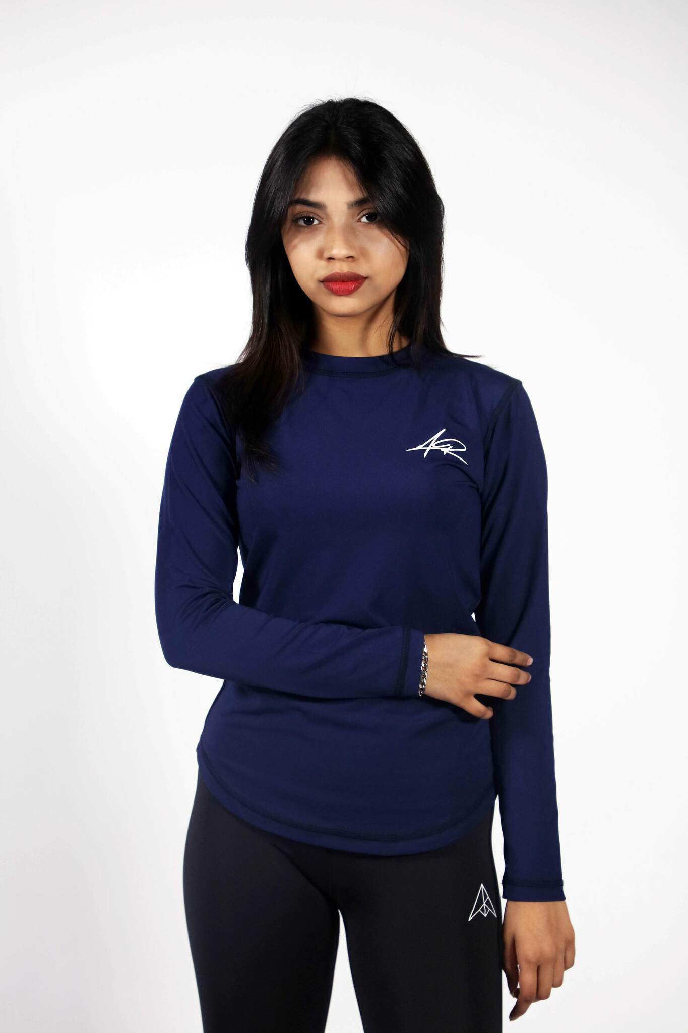 Blue Curve Seamless tee