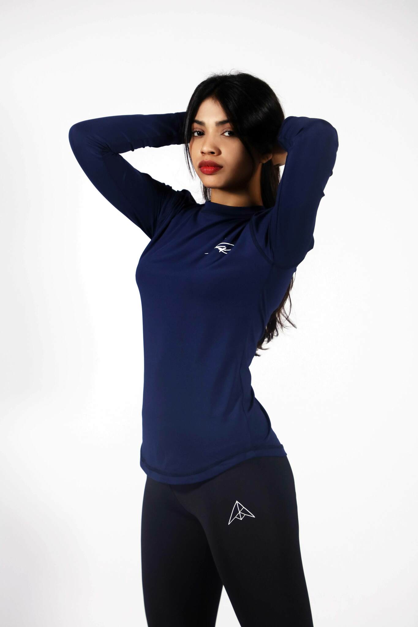 Blue Curve Seamless tee